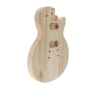 DIY Fine Unfinished Guitar Polished White Body Maple Fits For ST Guitar