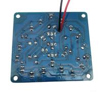 DIY Flashing Heart Lamp Kit Containing Analog Circuit Parts and 18 Red LEDs for Learning Soldering Basics (B)