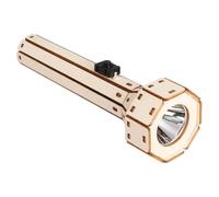 DIY Flashlight Kit - Wooden Building Craft STEM Learning Set