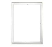 DIY Floating Frame for 12X12/30.5X30.5cm Canvas,0.6-0.8"/1.5-2cm Deep.Picture Art Wall Décor,Art Canvas White Frame,a Frame Kit,Cut to Pieces,No Canvas Included