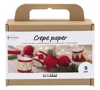 DIY Flower & Paper Craft Kits Collection Crepe Paper & Pipe Cleaners Sustainable