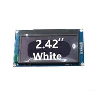 DIY for oled Module 2.42 Inch for Arduino for raspberry Pi DIY(4-pin white)