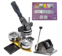 DIY Fridge Magnet and Badge Making Kit, Professional Photo Magnet Machine with Consumables and Cutter, for Custom Creations