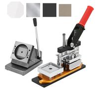 DIY Fridge Magnet Maker, Photo Magnet Machine for Button Badges, Square 50x50mm Maker with Acrylic Supplies for Custom Magnets and Crafts