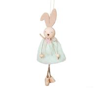 DIY Friendly Bunny Pendants for Colorful For Easter Decorations and Festivities (Blue)