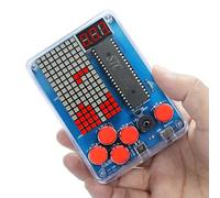 DIY Game Console Soldering Electronic Building Kit, Game Console Soldering Kit DIY Games Console Handheld Kit for Adults and Students Science Education Fun Soldering Learning Set