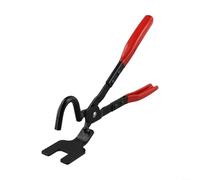 Diy Garage - Hand Device for Pliers Car System Repair Disassembly - Stainless Steel Comfortable Grip 30 Cm Red Exhaust Hanger Removal Exhaust for Automotive Rubber Grommet Pipe(SECTION A)
