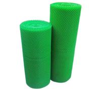 DIY Garden Fence Mesh for Home Balcony Cat Pet Safe Net Anti Fall Window Netting Plastic Mesh for Kids Stair Fall Protect Poultry Guard (12mm Mesh 1m Width Green)