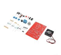 DIY Gas Sensor Alarm Kit for Exhaust Fan Control | PCB Board with MQ2 Sensor & LM324 IC | Adjustable Assembly Training for Students