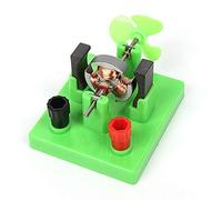 DIY Generator, Direct Current Motor Model with Fan Physical Circuit Experiment Kid Educate Toy