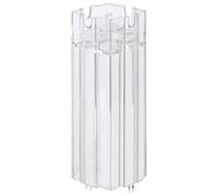 DIY Geometry Plastic Candle Mold Soap Making Supplies Craft Tools 4.5x10.5cm