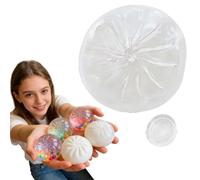 DIY Glitter Dumpling Squishiies To-ys, Slow Rising Soft Squeezze Ball Refill Pack, Cute Bao Bun Squeezee Making Kit, Make Your Own Squishiy, Anxiety Relief Fidget, Fun Desk Decor & Gift (1Pcs)