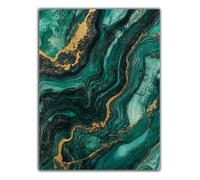 DIY Green Diamond Art Kits for Adults 30X40CM 5D Full Drill Diamond Painting Marble Dimond Art Mosaic Pictures, Embroidery Cross Stitch Gem Art Painting for Home Wall Decor, Gifts for Men,Women Z6-630