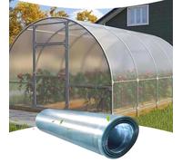 DIY Greenhouse Cover UV-Resistant Polycarbonate Replacement Sheet, Plastic Roof Panel for Sunroom, Garden, and Cold Frames (0.7x10m) - Durable, Weatherproof, Easy Installation