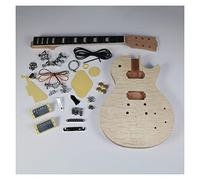 DIY Guitar Mahogany Body And Neck Unfinished Electric Guitar Kit Complete Parts Kit professional Electric Guitar Kits
