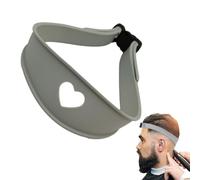 DIY Haircut Support, Barbering Curbs - Professional Stylist Ruler, Linear Cone Frame, Personal Neck Alignment | Heavy Duty Rubberized Edging Device, Adjustable