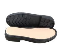 DIY Hand Knitting Materials, Casual Rubber Sole Rubber Protector Elastic Heel Anti Slip DIY Replacement Stick On Soft Thicken Boots Shoe Soles Repair(Schwarz,36)