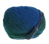 DIY Hand Knitting Yarn for Hat and Scarf About 180m Green | Cotton Polyester Blend, Thickened Washable Line, Comfortable Warmth for Crochet Projects, Blanket and Sweater