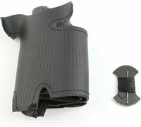 DIY Hand-stitched Black Artificial Leather Car Steering Wheel Cover for Chevrolet Cruze 2014-2018 Volt 2016 2017