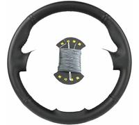 DIY Hand-stitched Black Artificial Leather Car Steering Wheel Cover for Jeep Commander (XK) Grand Cherokee III(WK) Cherokee IV(KK) 2008-2010 for Dodge Nitro 2007-2012