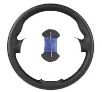 DIY Hand-stitched Car Steering Wheel Covers, For Fiat 500 2013, Breathable Leather Steering Wheel Cover