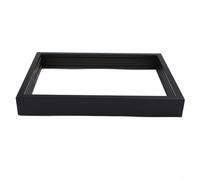 DIY Handprint Photo Frame Kit For Creating Custom Family Memories With Four Layer Wooden Frame And Material For Decorative Purposes(black)