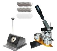 Diy Heart Shape Fridge Magnets Pin Maker Machine(A)