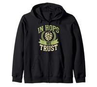DIY Home Brewers Craft Beer and Small Batch Zip Hoodie