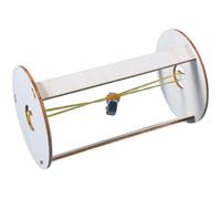DIY Hooke's Roller Experiment Kit, Magic Rolling Wheel Model, Mechanics