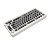 DIY Hot Swap Keyboard, USB C Key Line Separation Mechanical Keyboard Kit 81 Keys Button Design Thickened PCB Panel 3 Mode For Android