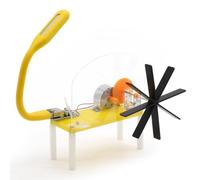 DIY Hydroelectric Generator Model Impeller Hydropower Assembly Kit Energy Conversion Experiment Tool Physics Power Generation Teaching Aid Student Hands-On Science Educational Supplies
