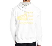 DIY I Bike Sf Mens Hoodies, White, S