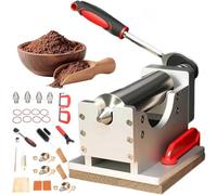 DIY Incense Making Machine, Stainless Steel Stick Tool with 4 Molds for Handmade Incense Crafting, Clay Extruder Accessories, Upgraded Version