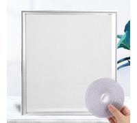 DIY Indoor Fly Screen Mesh for - Polyester Anti- Net Protection, 130 x 150 cm or 150 x 200 cm, White/Black, for Easy-Cut & Reusable(Black .3*.5m)