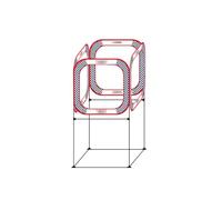 DIY Indoor Four-sided Single Door Flying Crossing Racing Gate Compatible With RC Drone Racing Spare Part Accessories(80CM FOUR SIDES DOOR)