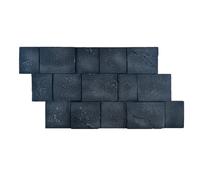 DIY Installation of Wall Panelling, Authentic Textures Lend Elegance to The Space, Easy-to-Maintain Wallpaper for External Walls, Shops(H)