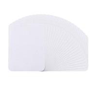 DIY Iron-on Patches Denim Jeans Stickers Appliques No Sew 26 Pieces White