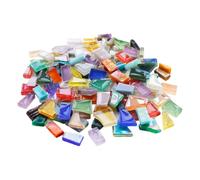 DIY Irregular Glass Mosaic Fragments Mixed Craft Material
