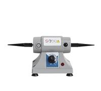 DIY Jewelry Metal Tabletop Polisher, Double-Heads Grinding Machine, Adjustable Speed, Ideal for Jewelry Enthusiasts