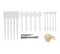 DIY Jewelry Pendant Making Dropper Hand Drill Screw Eye Tools Kits Supplies Accessory