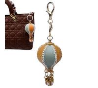 DIY Keychain Making Kit - Leather Pendant with Air Balloon | Bag Pendants Making Kit | For Teens Adults Art Students Craft Projects Parties & Activity
