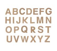 DIY Keychain Templates, Acrylic Letter - Shape Craft Tools with Protective Film, Transparent Leather Template for Pendant Making, Includes 26 Pieces for DIY Crafting and Gift Makin