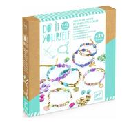 DIY Kit - Beads and bracelets to create Multicoloured