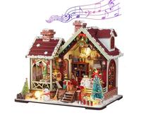 DIY Kit for a Miniature House - 3D DIY Model Kit Made of Wood - Construction Kit for Making Decoration Models for Small Houses | for Lovers Family Friends Girls