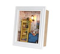 DIY Kit - Miniature Photo Frame Design with Furniture, Proof Handmade Mini House Building Kit for Home Decoration and Birthday Gifts