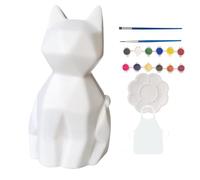 DIY Kit with Lamp - Night Light Paint Set, Bright Creative Art Project, Color Your Own Shadow, Fun Activity for 5 6 7 8 Year Old Kids | Ide