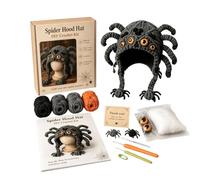 DIY Knit Hat Kit - Animal Craft Set | Portable Creative Gift