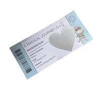 DIY Lapland Reveal Scratch Card, Surprise Boarding Pass For Kids, Christmas Holiday to Santa (Do It Yourself Kit)