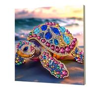 DIY Large Gem Art Kit with Frame Special Shaped 9.84x9.84inch