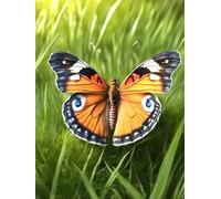 Diy Latch Hook Rug Kits Cartoon Butterfly Animal Diy Latch Hook Kit Self Latch Set For Adults Tapestry Kits Beginners Large Carpet Pre Printed 23x35in